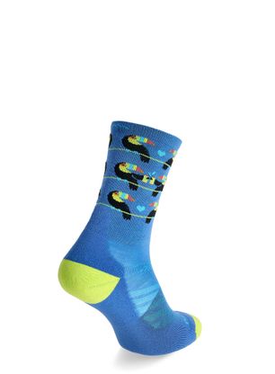 Skarpety damskie Darn Tough Toco Loco Micro Crew Ultra-Lightweight with Cushion - baltic