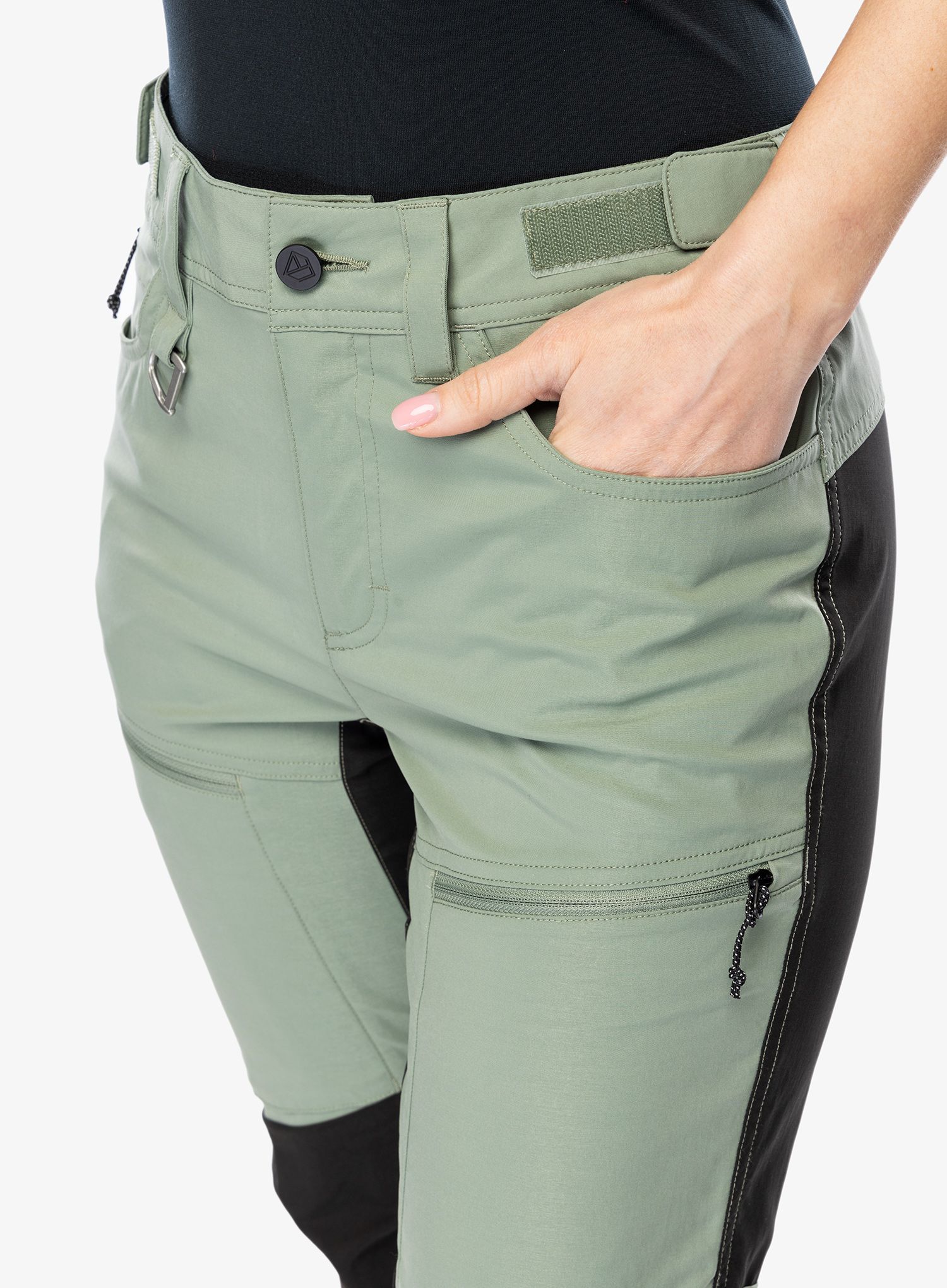 Spodnie damskie Didriksons Ara Pants - light moss