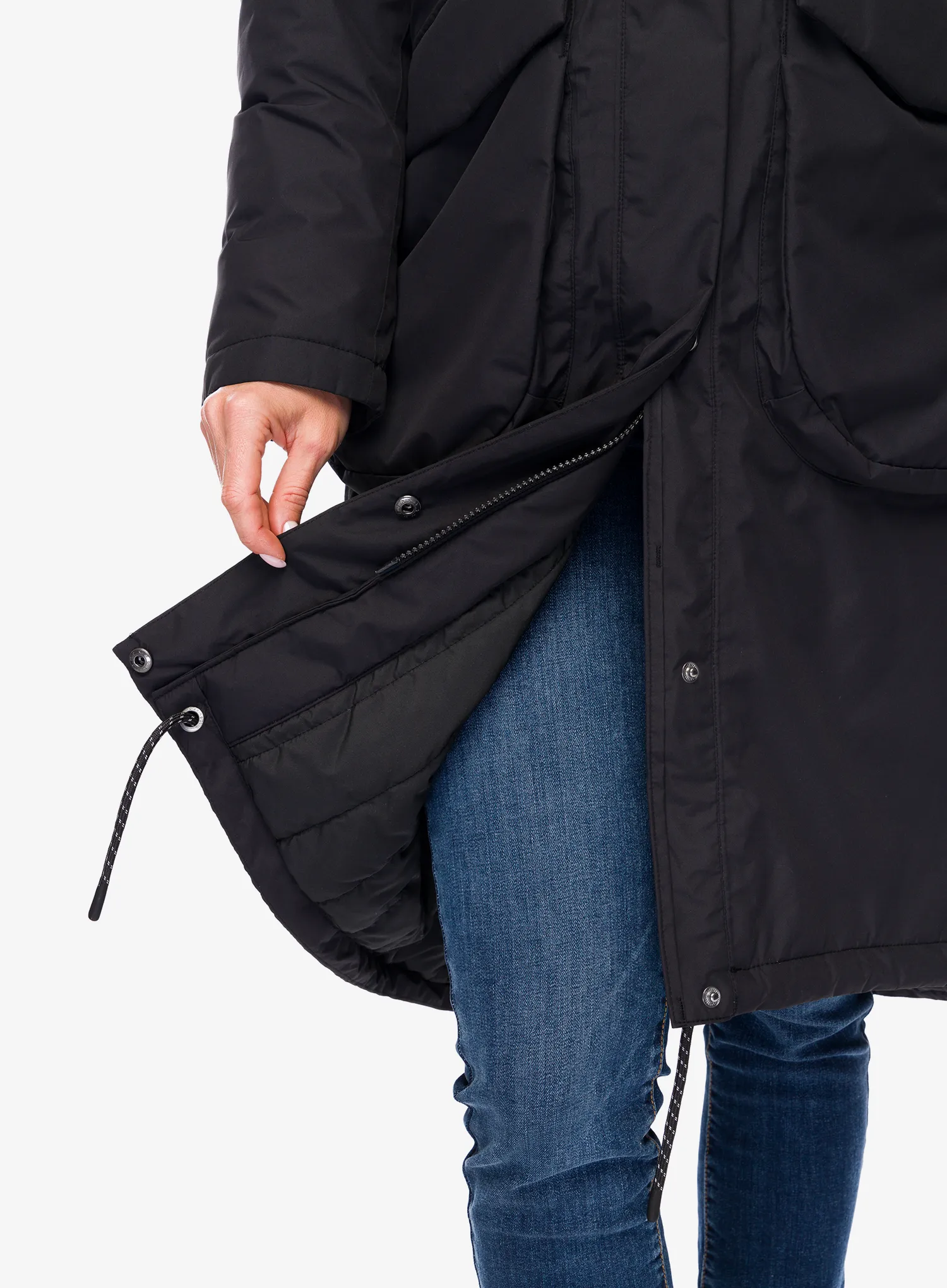 Płaszcz damski Didriksons Fara Parka - black
