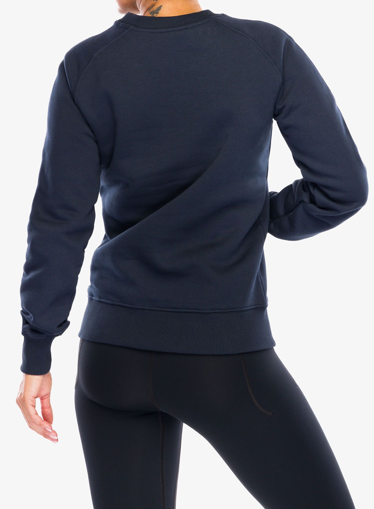 Bluza damska Didriksons Fyn Sweater - navy