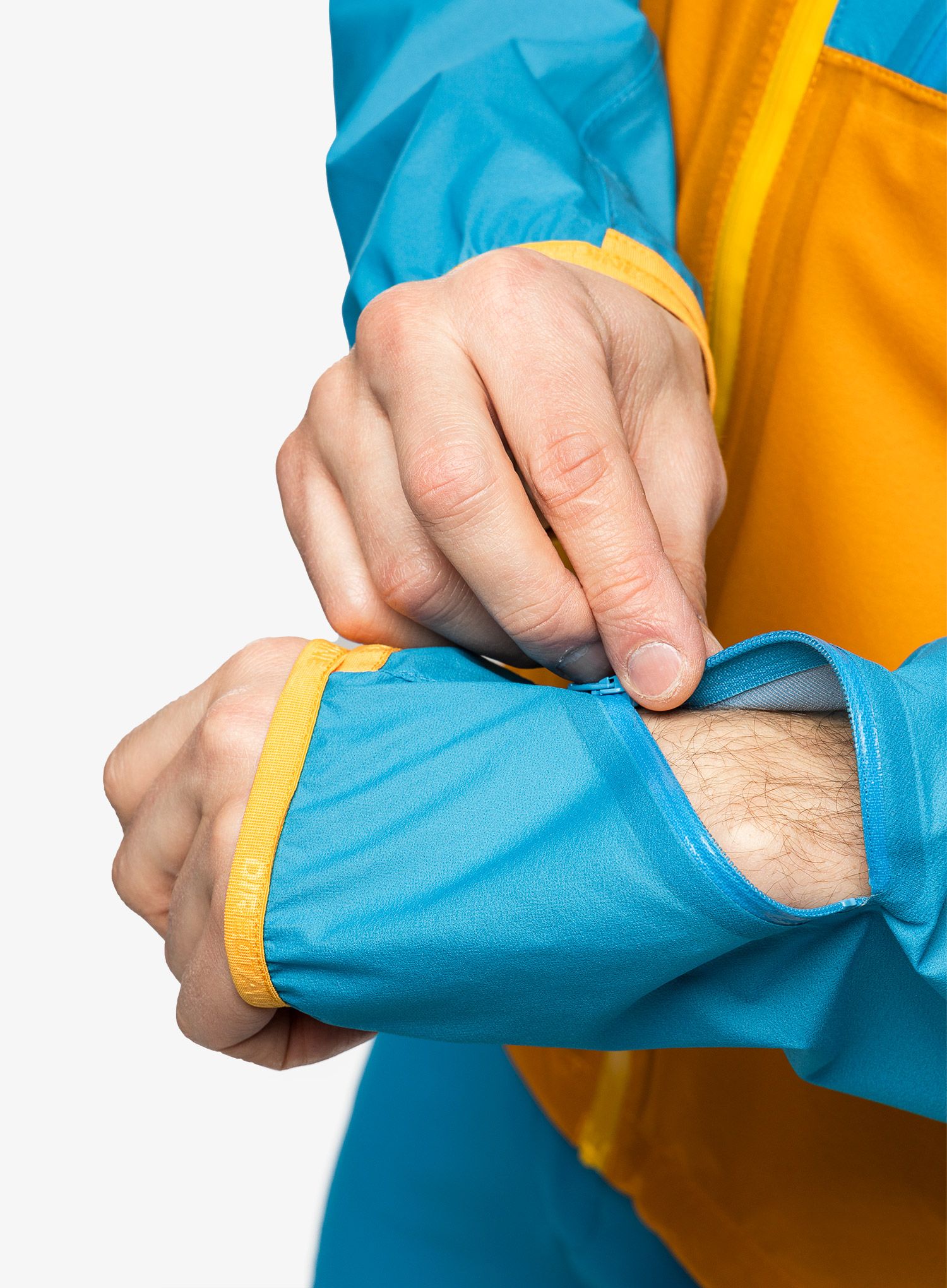Kurtka z membraną Direct Alpine Cyclone - mango/ocean
