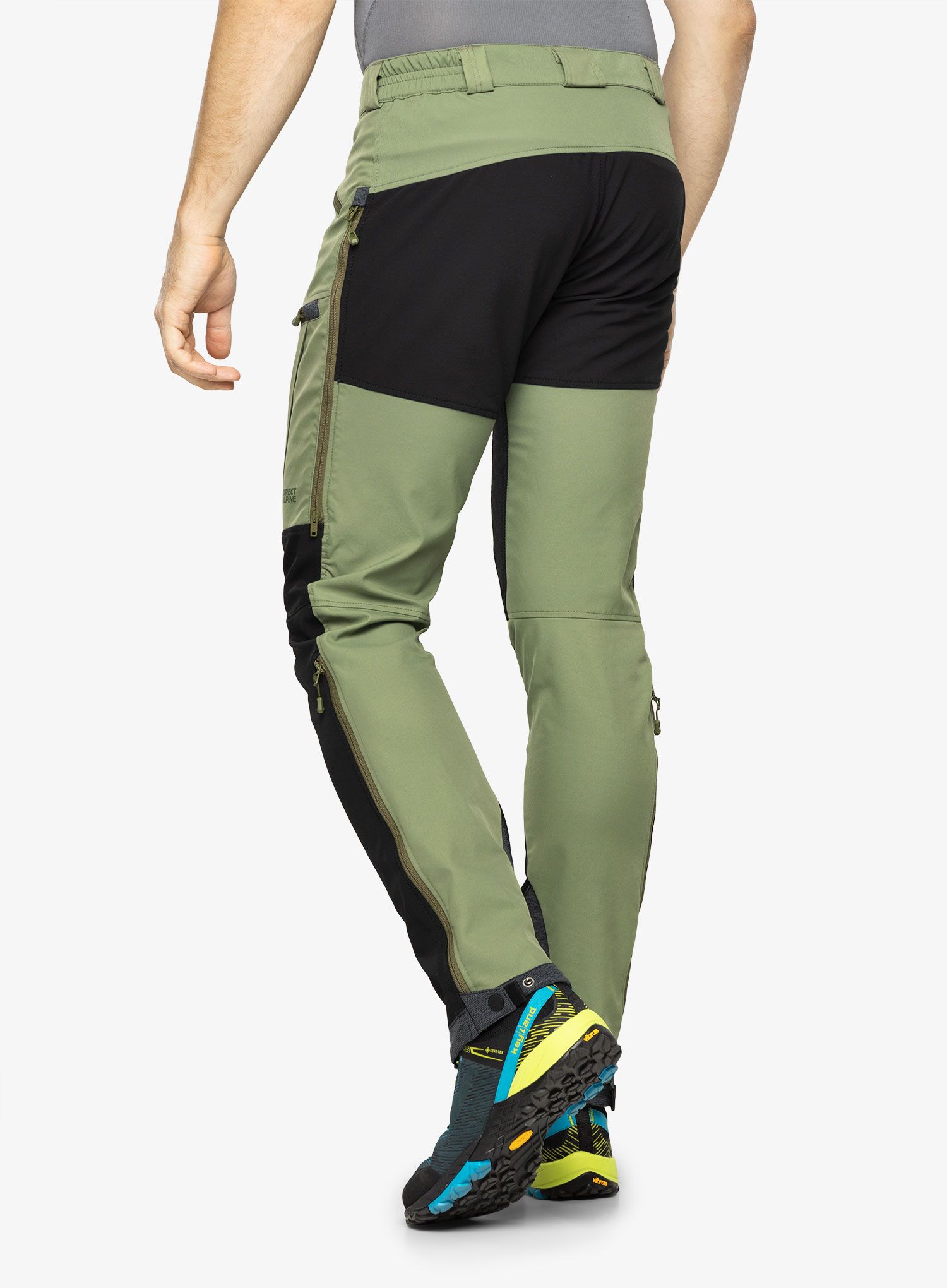 Spodnie trekkingowe Direct Alpine Fraser - khaki/black