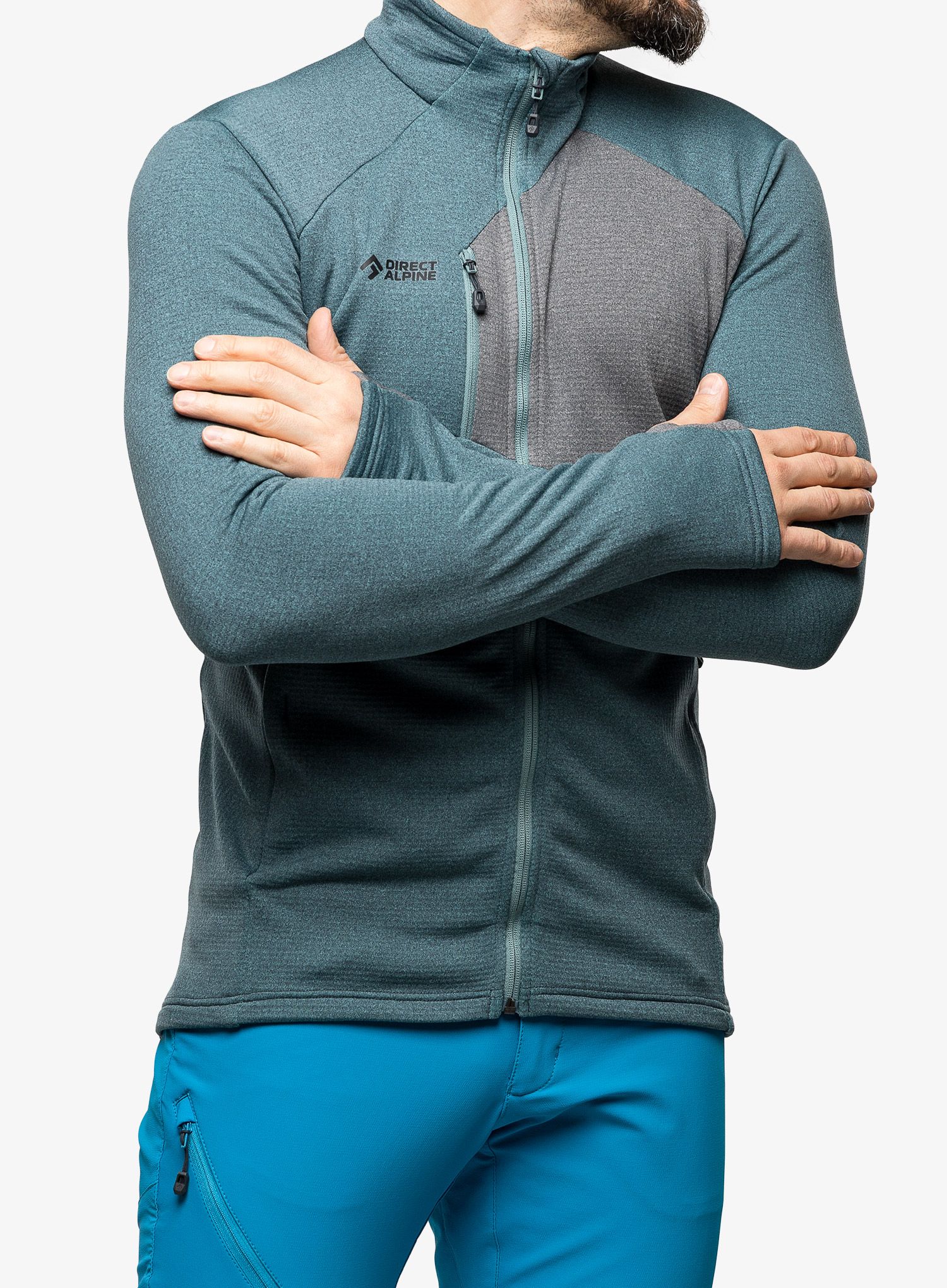 Bluza bez kaptura Direct Alpine Mallet - arctic