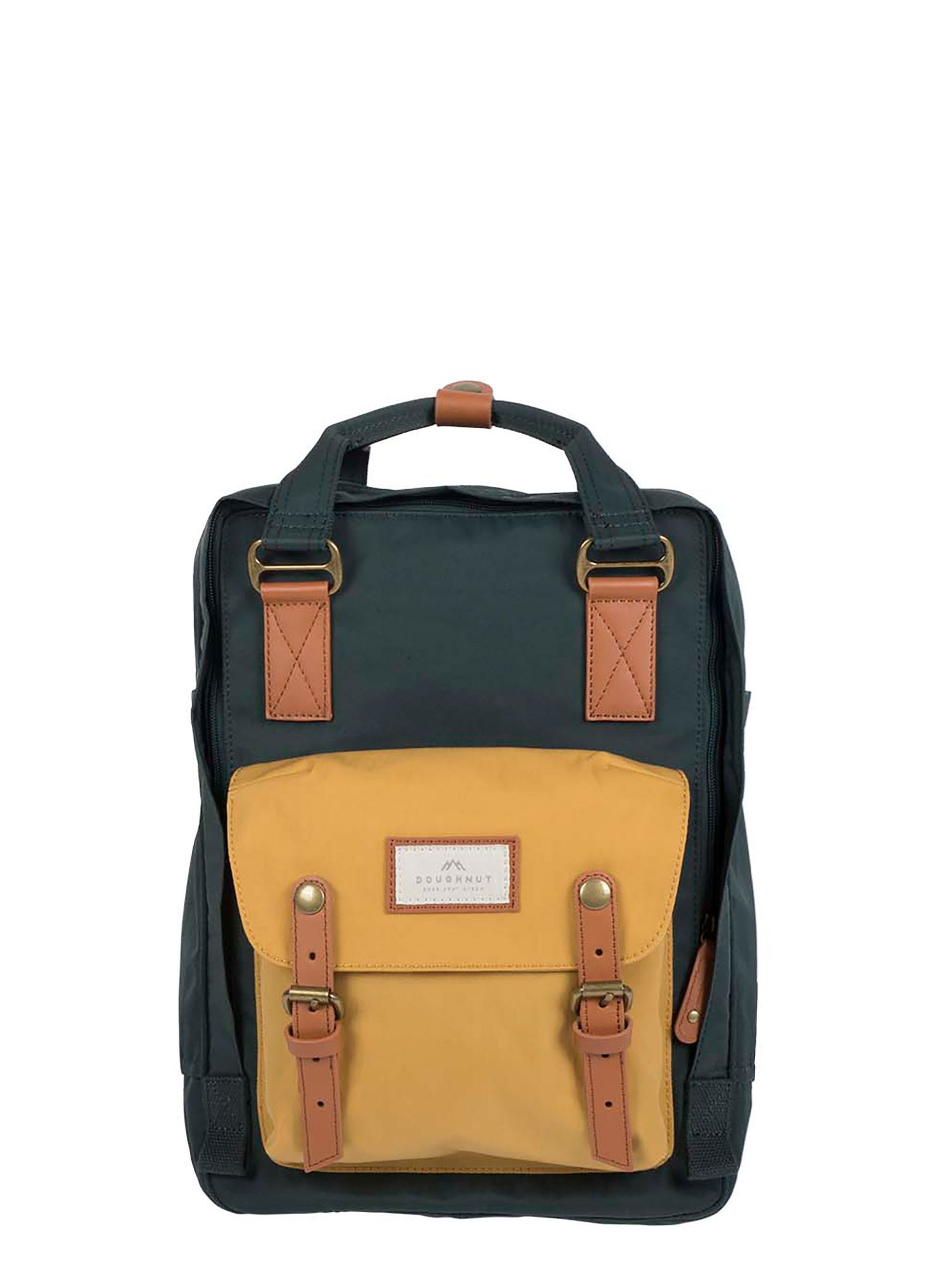 Plecak na laptopa Doughnut Macaroon - slate green/yellow
