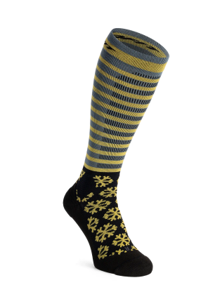 Skarpety skiturowe Dynafit FT Graphic Socks - atlantic/flag