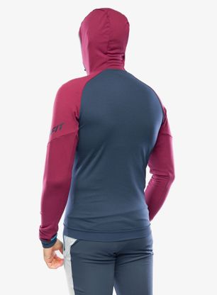 Bluza z kapturem Dynafit Radical Polartec Hooded Jacket - burgundy