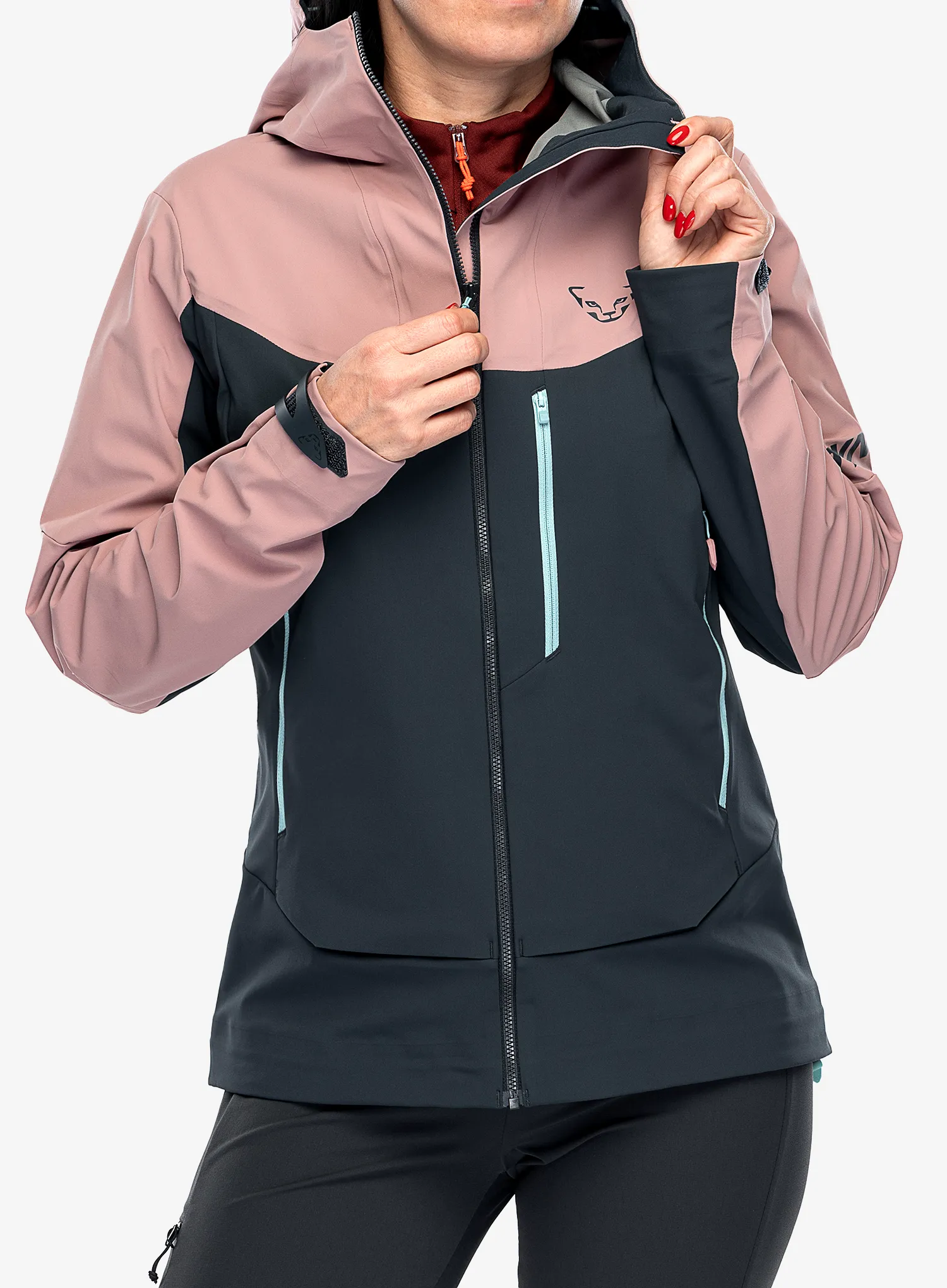 Kurtka softshell damska Dynafit Radical Softshell Jacket - mokarosa