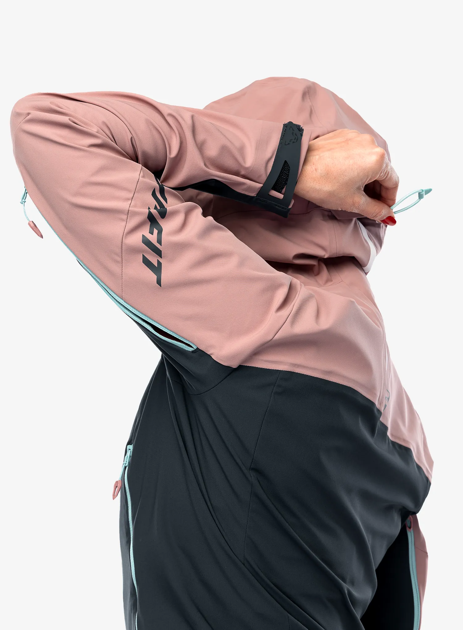 Kurtka softshell damska Dynafit Radical Softshell Jacket - mokarosa