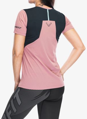 Koszulka biegowa damska Dynafit Sky Shirt - mokarosa