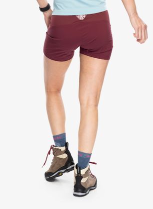 Spodenki turystyczne damskie Dynafit Transalper Hybrid Shorts - burgundy