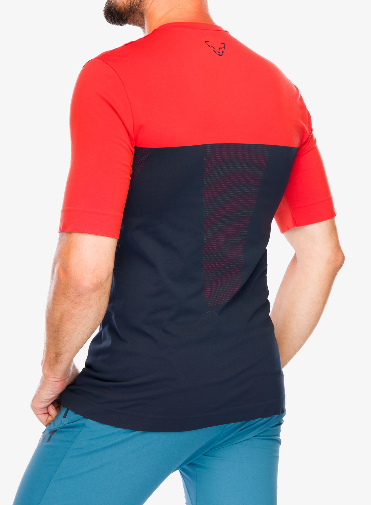 Koszulka szybkoschnąca Dynafit Traverse S-Tech S/S Tee - blueberry/dawn