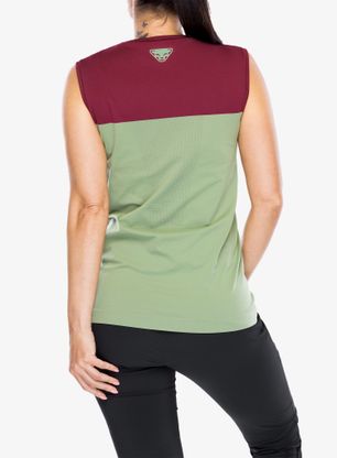 Top damski Dynafit Traverse S-Tech Tank - sage
