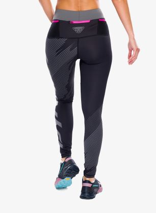 Legginsy damskie Dynafit Ultra Graphic Long Tights - black out