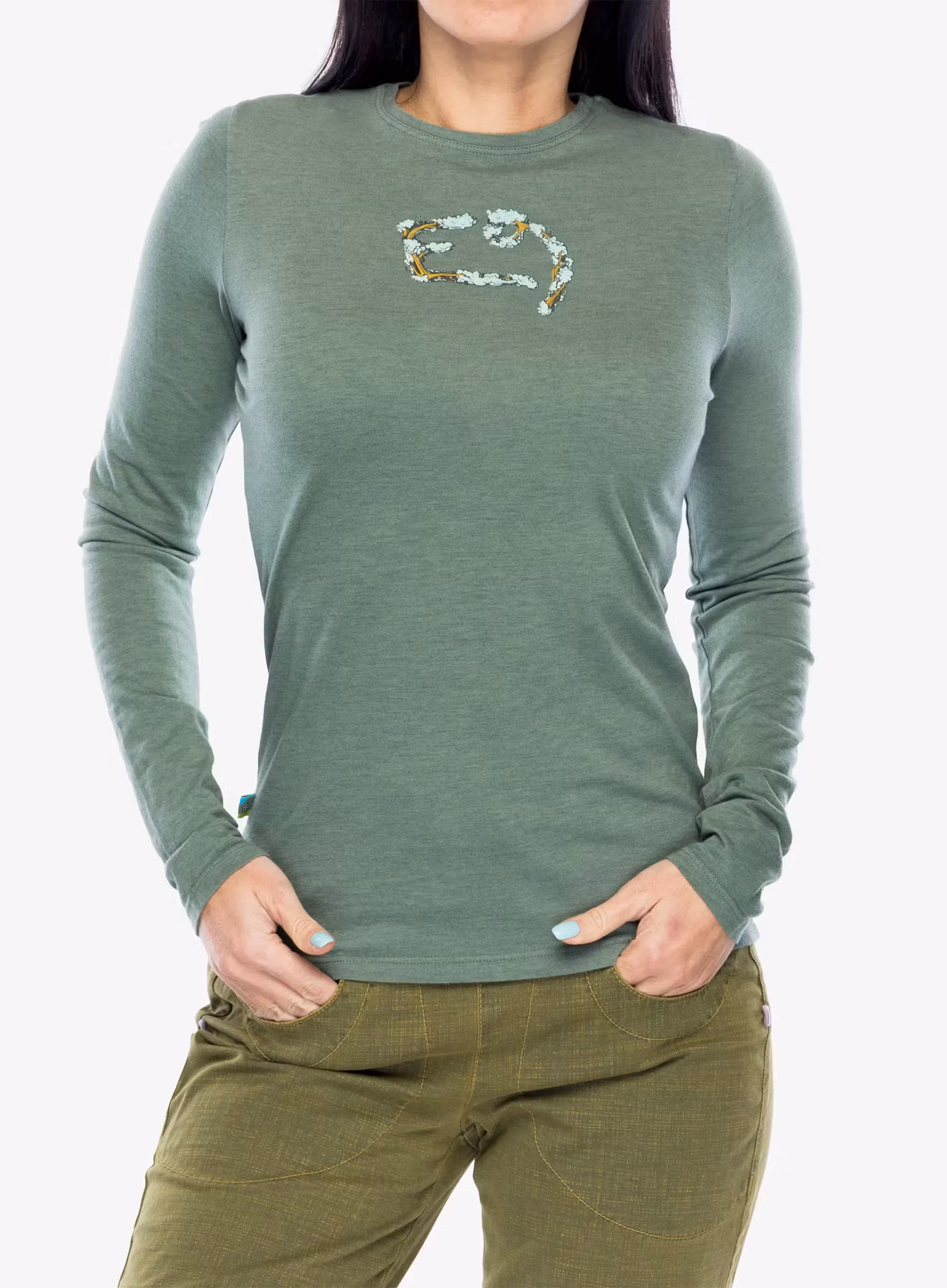 Bluza damska E9 Fiona - agave