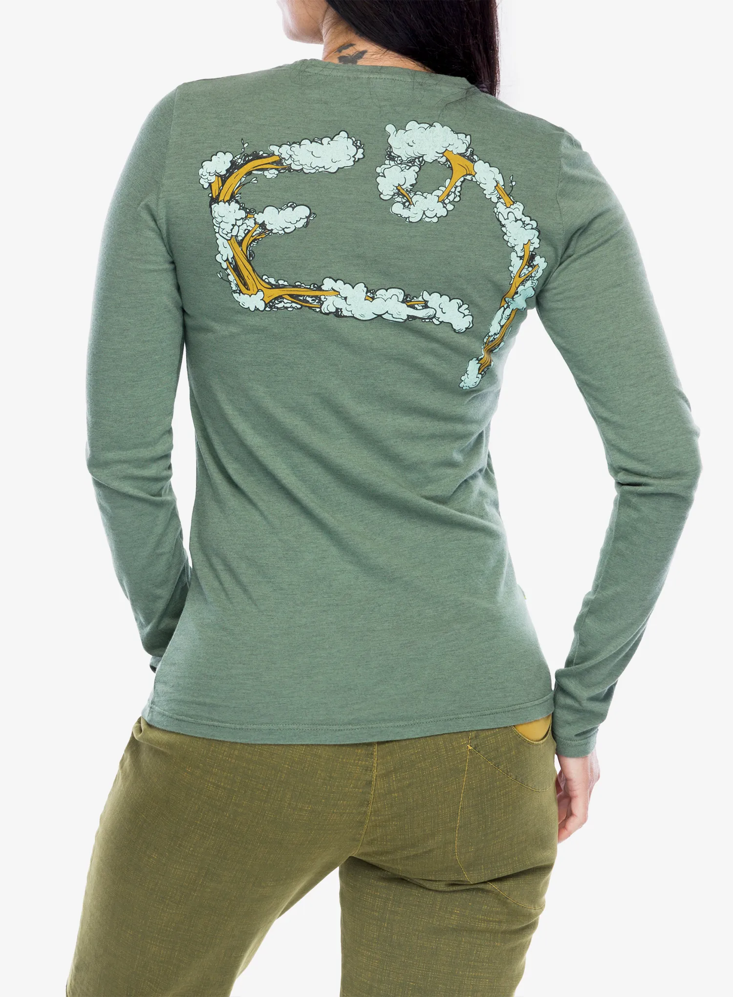 Bluza damska E9 Fiona - agave