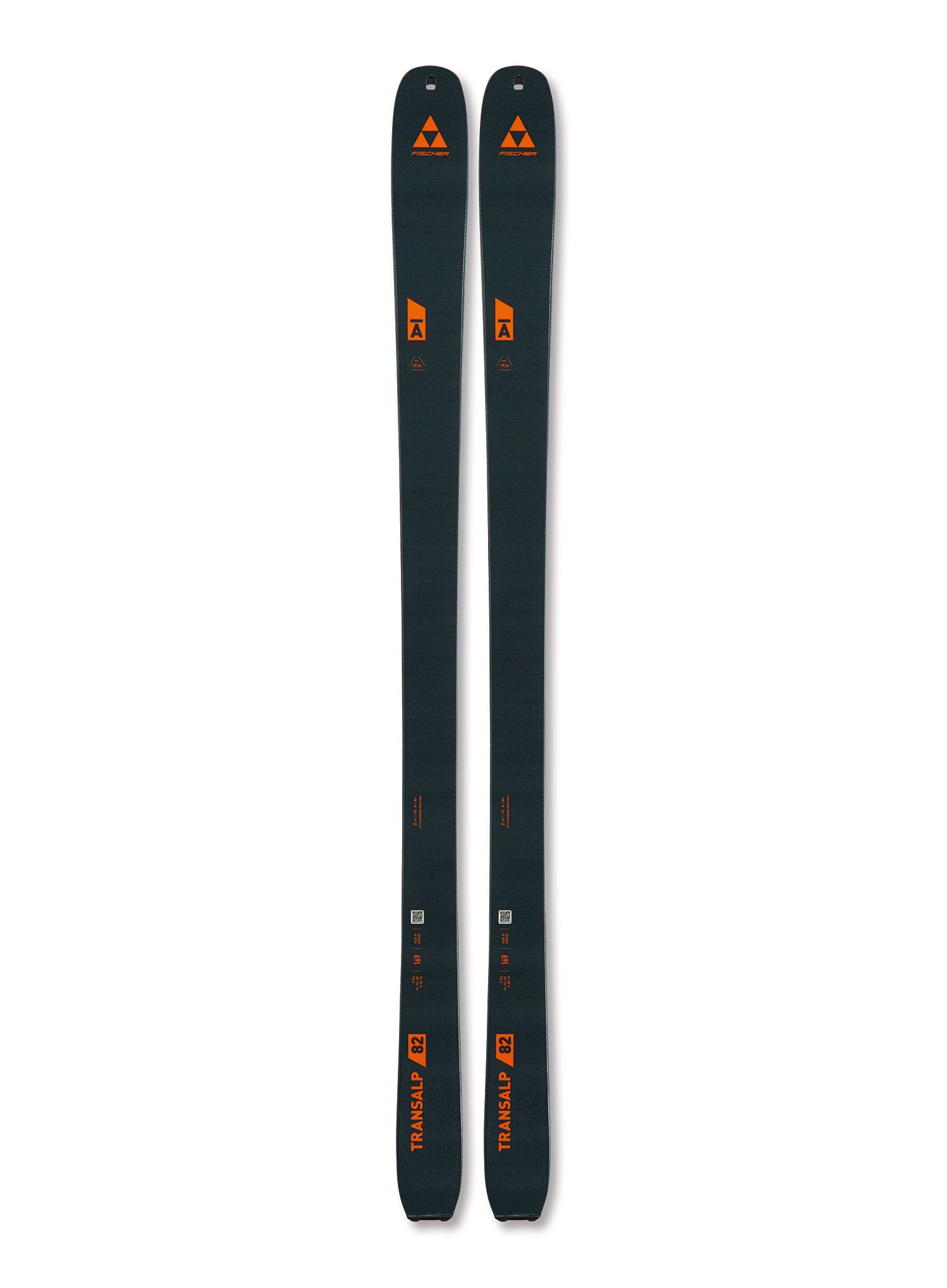 Narty skiturowe Fischer Transalp 82 - graphite/orange