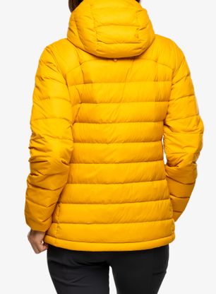 Kurtka damska Fjallraven Expedition Pack Down Hoodie - mustard yellow