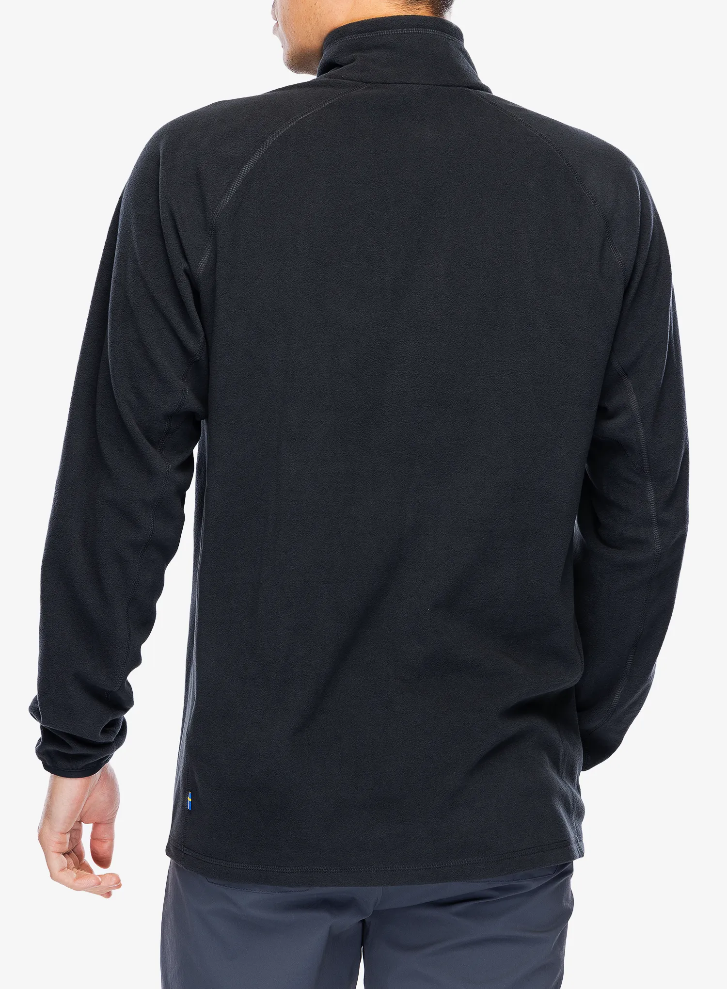 Bluza polarowa Fjallraven Ovik Lite Fleece Half Zip - black