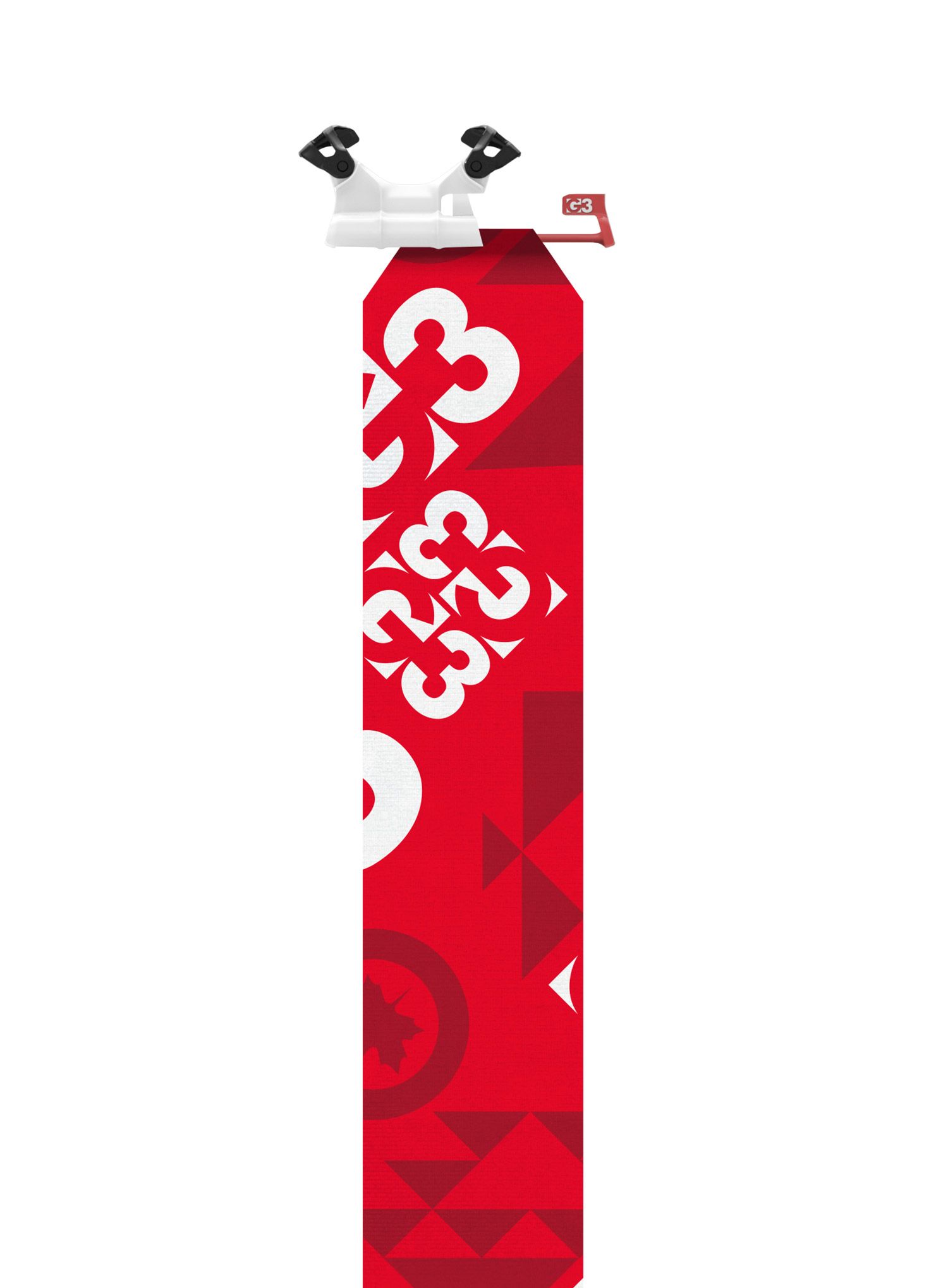Foki skiturowe G3 Escapist Universal 100 mm - red/red