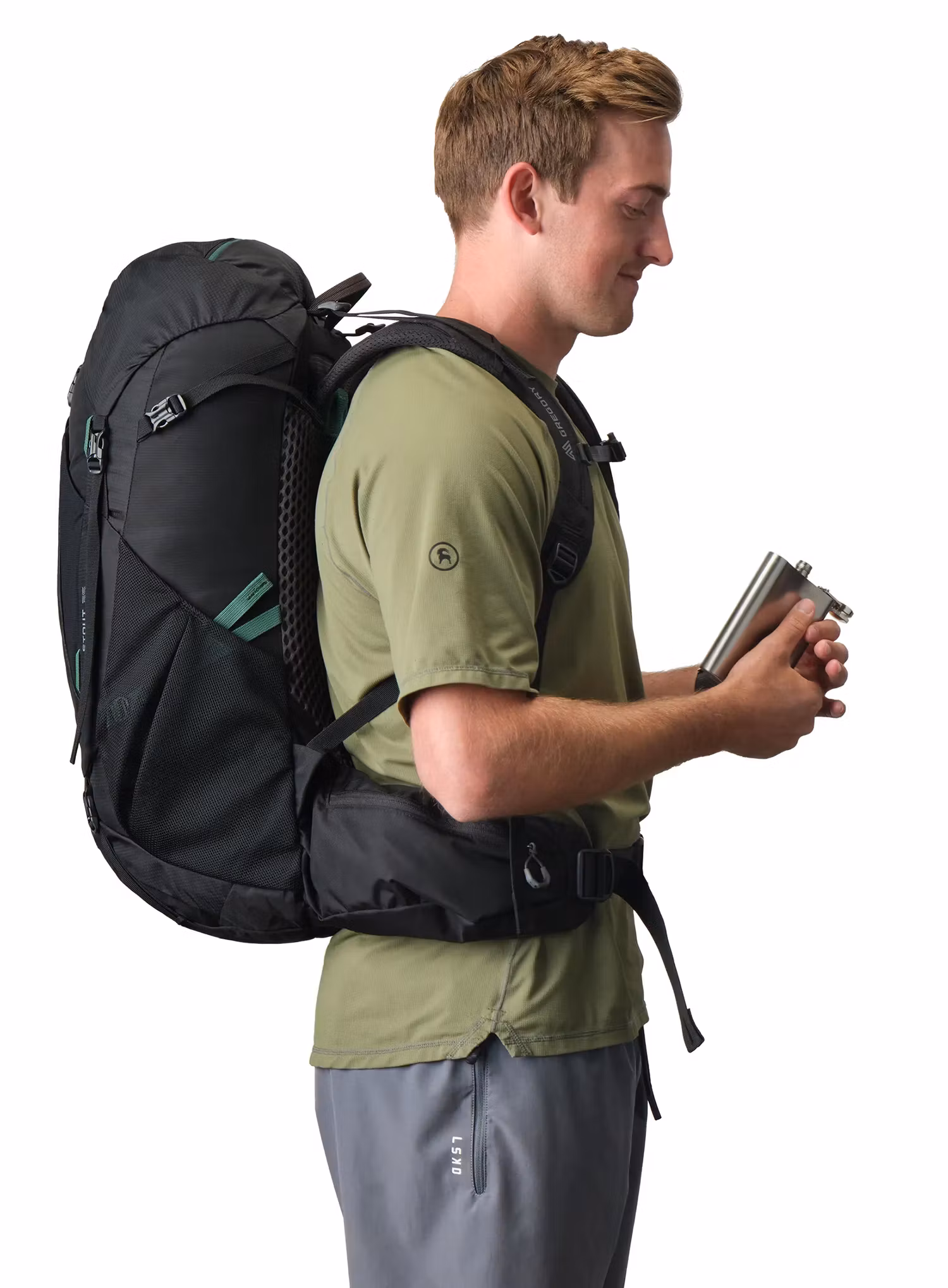 Plecak trekkingowy Gregory Stout 45 - forest black