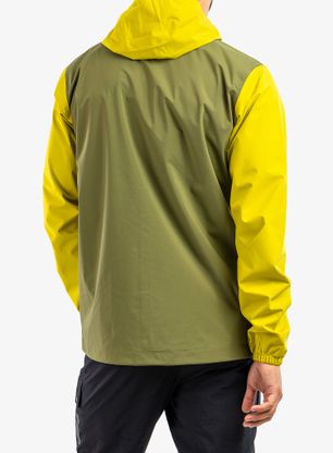 Kurtka przeciwdeszczowa Haglofs Buteo Jacket - olive green/aurora