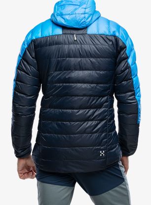 Kurtka puchowa Haglofs L.I.M Down Hood - tarn blue/nordic blue