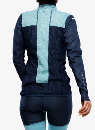 Bluza bez kaptura Haglofs L.I.M Mid Fast Top - tarn blue/frost blue