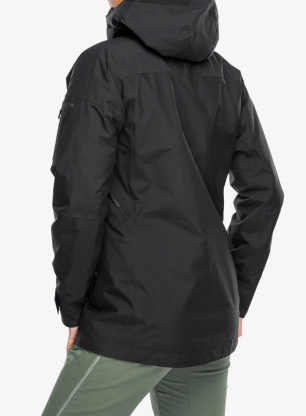 Kurtka narciarska damska Haglofs Latnja GTX Insulated Jacket - true black