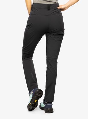 Spodnie softshell damskie Haglofs Moran Softshell Slim Pant - true black