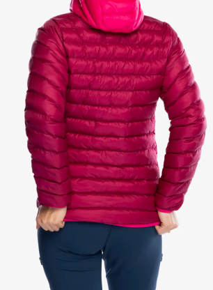 Kurtka ocieplana damska Haglofs Sarna Mimic Hood - deep pink