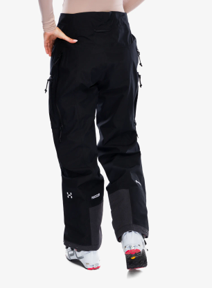 Spodnie narciarskie damskie Haglofs Vassi GTX Pant - true black