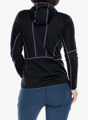 Bluza z kapturem damska Hannah Meda Hoody - anthracite mel