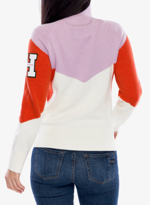 Sweter damski Helly Hansen Apres Knitted Sweater - snow