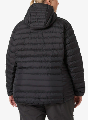 Kurtka ocieplana damska Helly Hansen Banff Hooded Plus Insulator - black