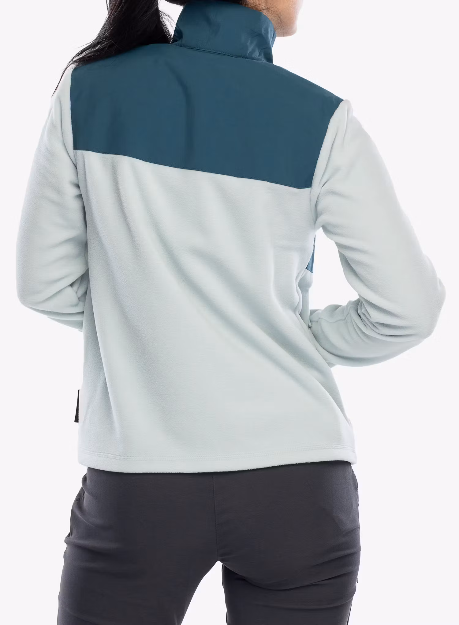 Bluza z zamkiem damska Helly Hansen Daybreaker Block Jacket - green mist
