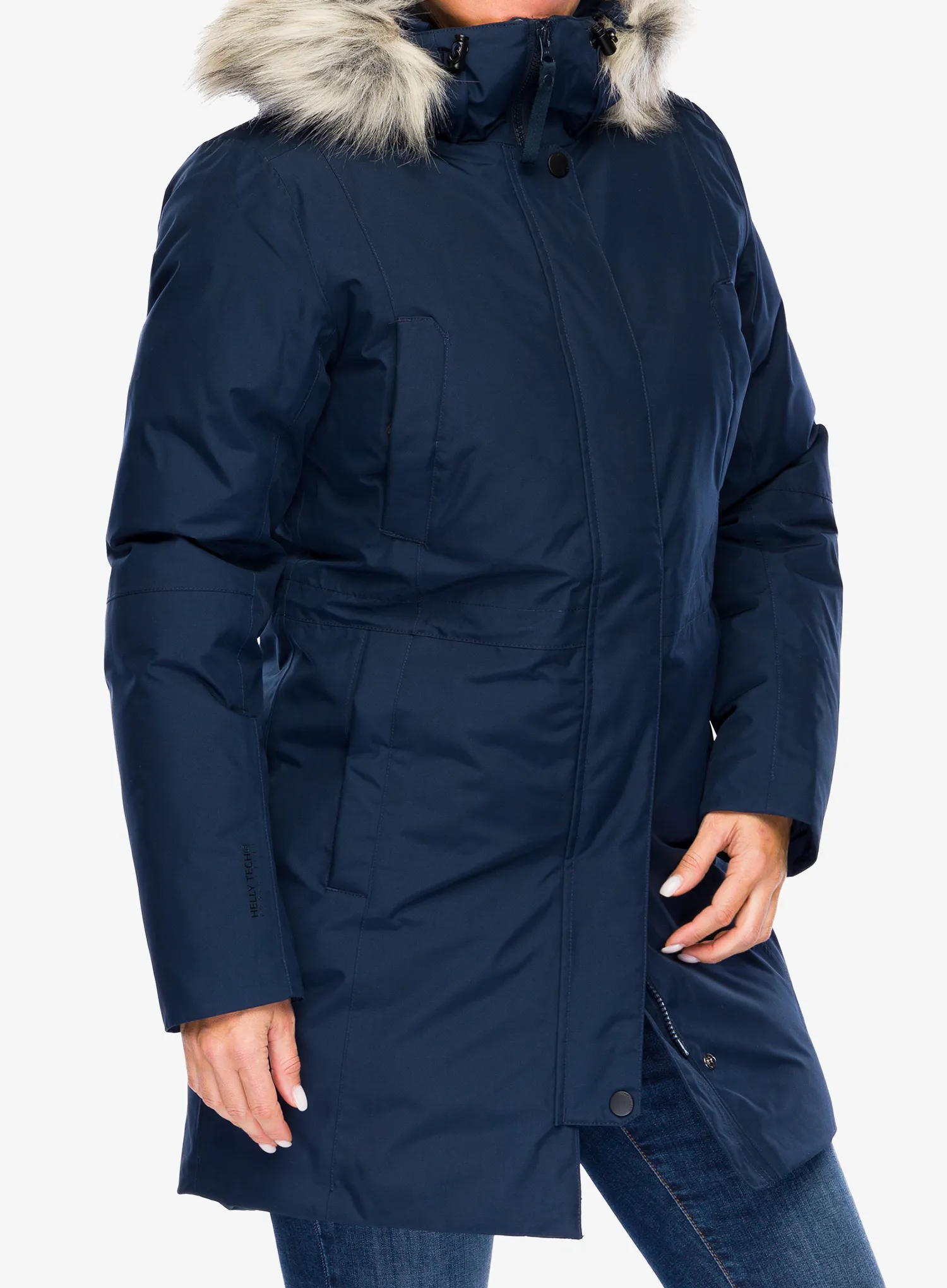 Płaszcz damski Helly Hansen Senja Parka - navy