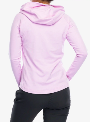 Bluza z kapturem damska Helly Hansen Verglas Light Hoodie - cherry blossom