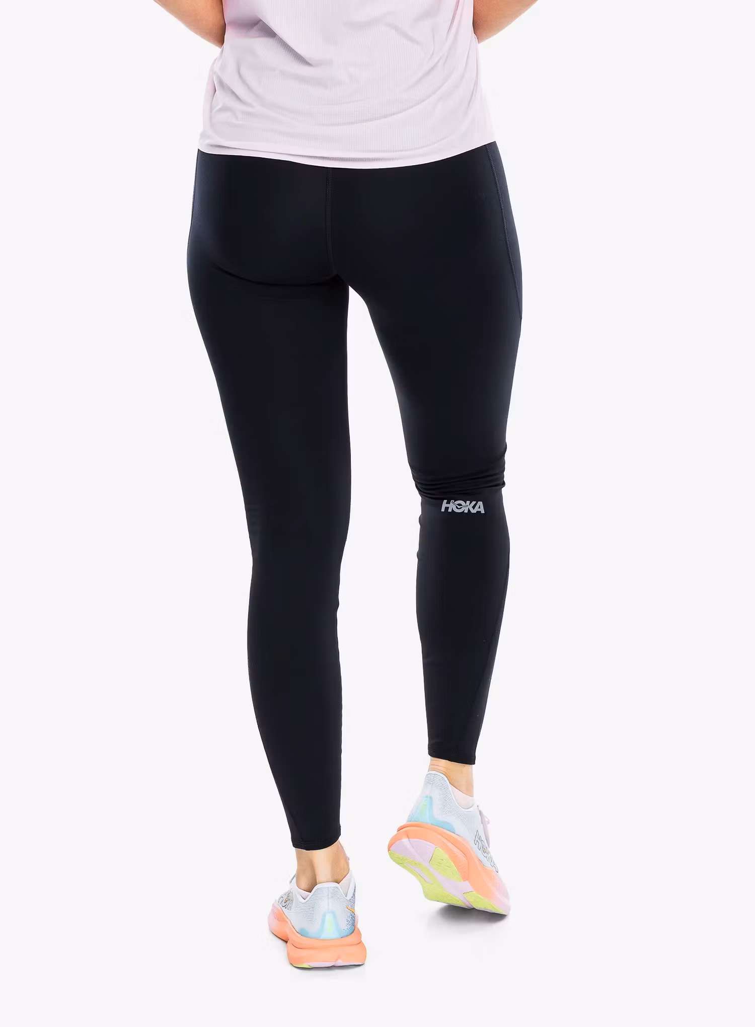 Legginsy damskie do biegania Hoka ColdSnap Run Tight 28 - black
