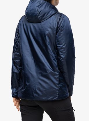 Kurtka ocieplana damska Houdini Dunfri - deep sea blue