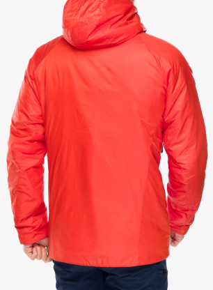 Kurtka ocieplana Houdini Dunfri - en route red