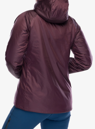 Kurtka ocieplana damska Houdini Dunfri - red illusion