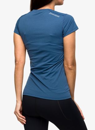 Koszulka do biegania damska Houdini Pace Air Tee - summit blue