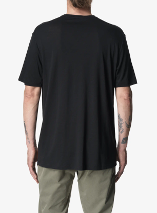 Koszulka Houdini Tree Message Tee - true black/houdini