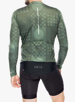 Bluza rowerowa ION VNTR Amp LS - forest/green