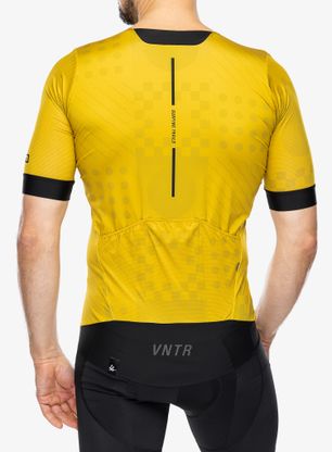 Koszulka kolarska ION VNTR Amp SS - dark/amber
