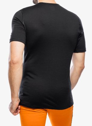 Koszulka termoaktywna Icebreaker 200 Oasis S/S Crewe - blk