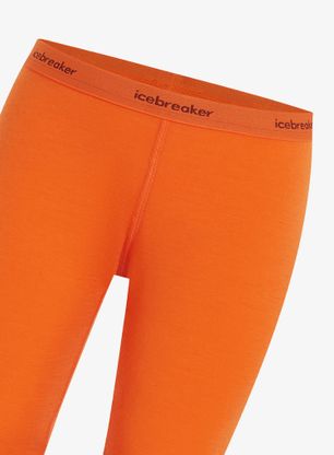 Legginsy termoaktywne dla dzieci Icebreaker Kids 200 Oasis Leggings - blaze