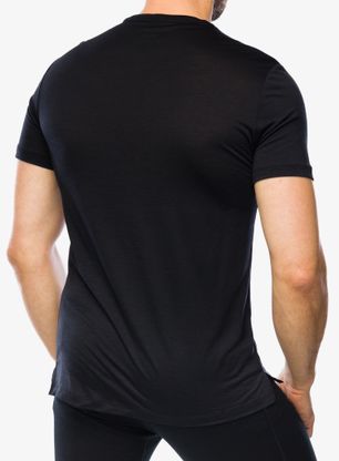 Koszulka merino Icebreaker Merino 125 Cool-Lite Sphere III SS Tee - black