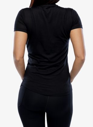 T shirt damski Icebreaker Merino 125 Cool-Lite Sphere III SS Tee - black