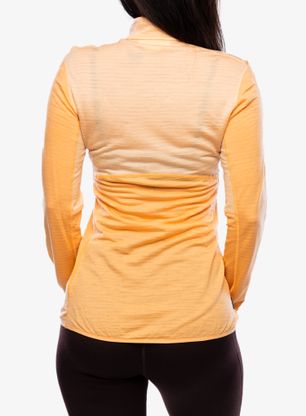 Bluza damska Icebreaker Merino 200 Realfleece Descender LS Half Zip - sunstone/feldspar/cb